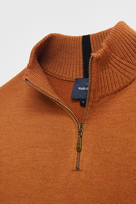NEWPORT MERINO FUNNEL MID ORANGE 5
