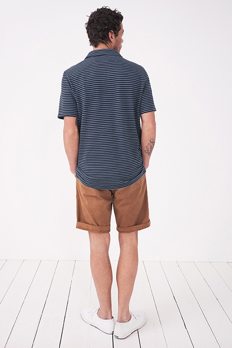 REVERE STRIPE POLO DARK NAVY 3