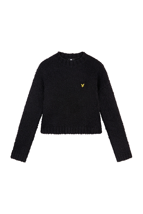 BOUCLE JUMPER JET BLACK 5