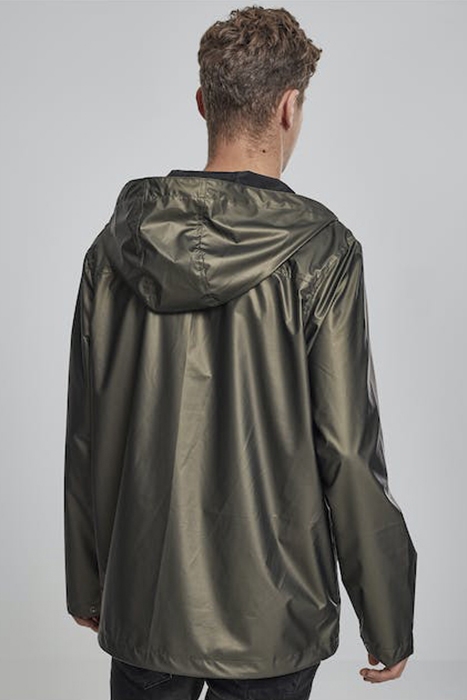 LIGHT PULL OVER JACKET OLIVE 3