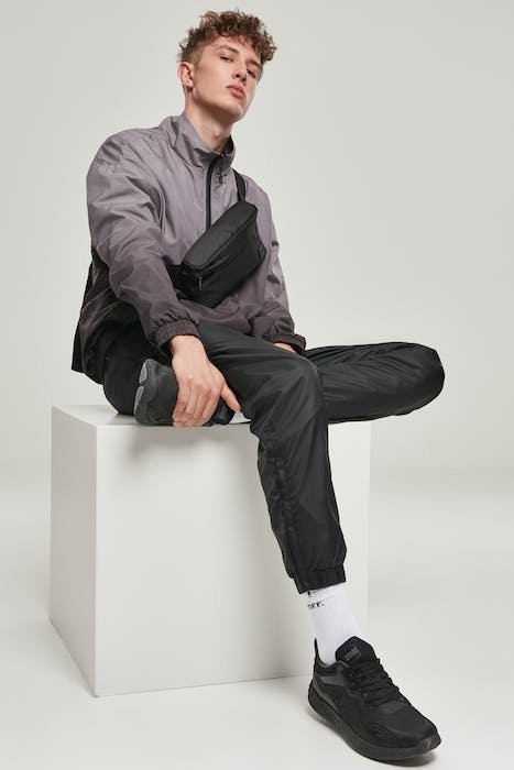 GRADIENT PULL OVER JACKET BLACK/GREY 5