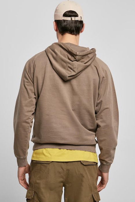 OVERDYED HOODY DARKKHAKI 3