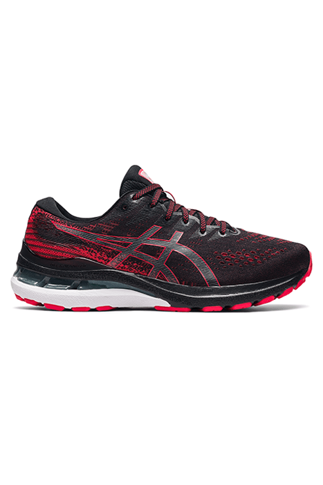 GEL-KAYANO 28 BLACK/ELECTRIC RED 1