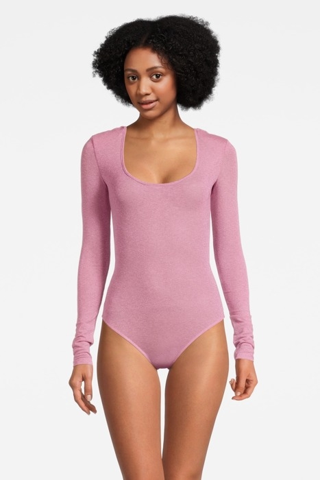 ABBRUSTOLIRE BODY JERSEY LUREX FUXIA/PINK 1