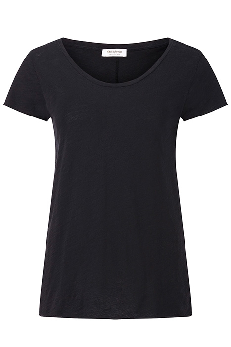 ORGANIC SLUB SHIRT BLACK 1