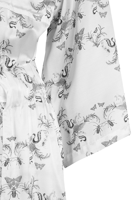 LUCIANA ASSAM DRESS WHITE 5