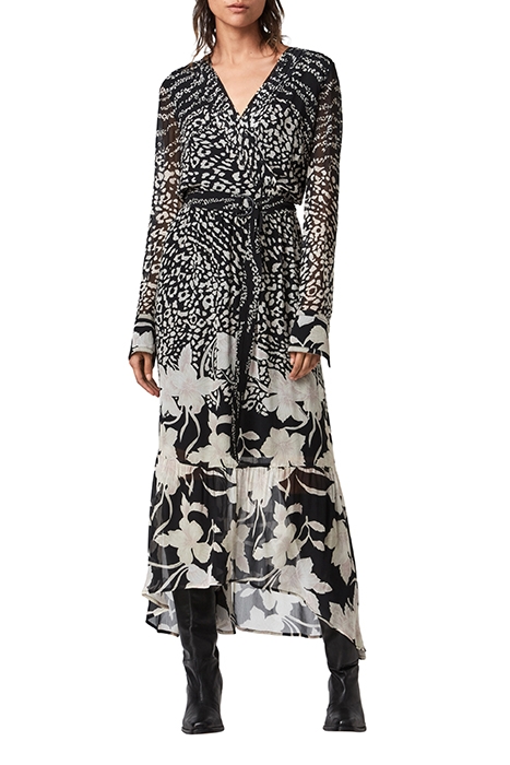 FLORENCE TEMPO DRESS BLACK 2