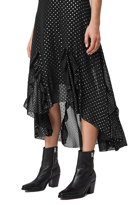ILIA DOT SKIRT BLACK 4