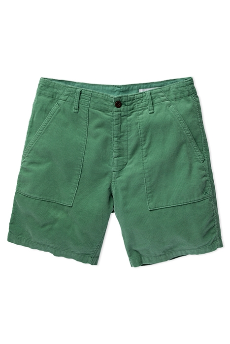 SEVENTYSEVEN CORD SHORTS GREEN GLASS 1