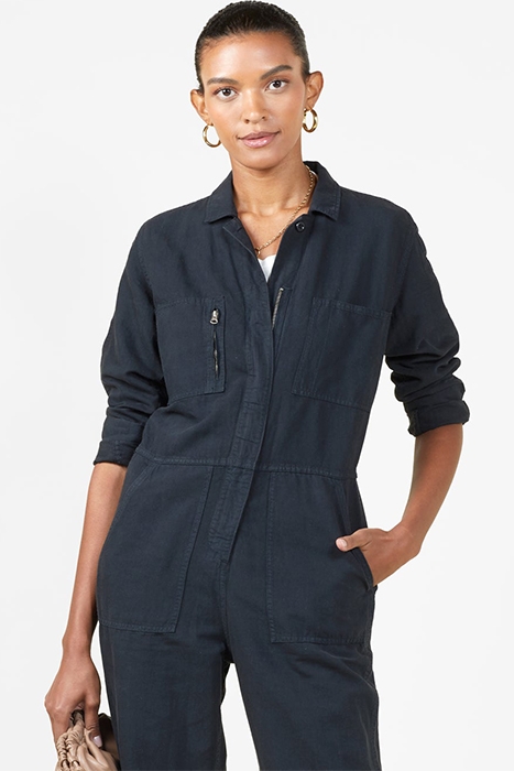 STATION JUMPSUIT PITCH BLACK 2