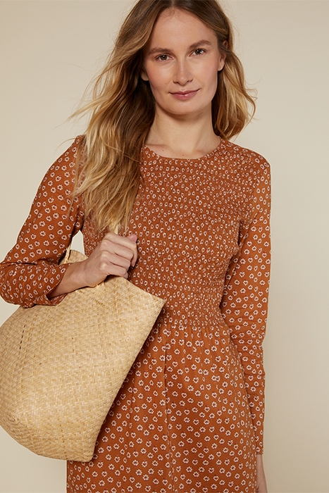 SONOMA DRESS CEDAR DITSY BLOCK 2