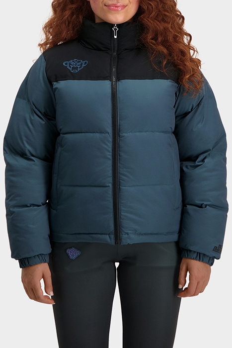 WOMEN CROWN PUFFER DARK GREEN/BLACK 1