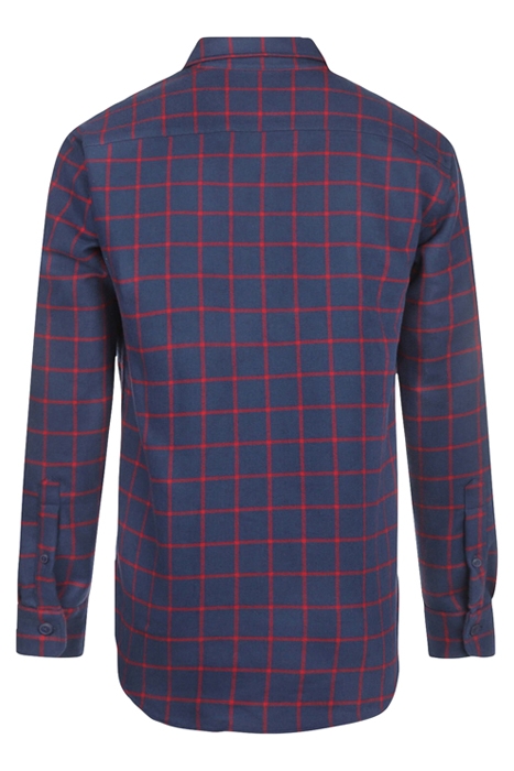 CHECK OVERSHIRT BLACK IRIS (NAVY) 4