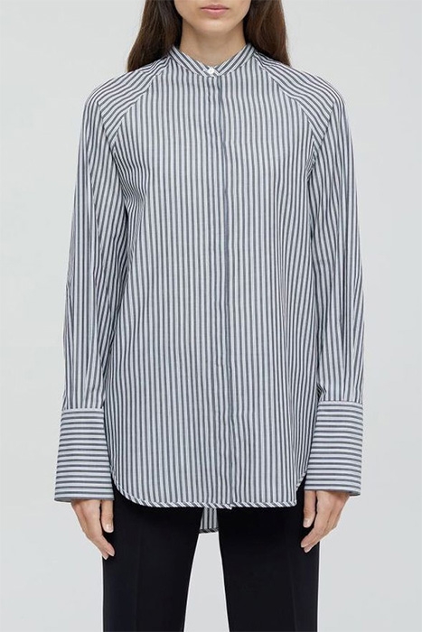 CLOSED RAGLAN SHIRT SHIRTS & BLOUSES DARK NICKEL 1