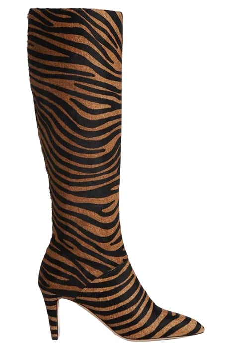 GINI BOOTS NATURAL ZEBRA 1
