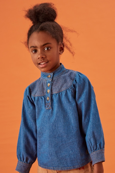 SEAGRASS TOP MID DENIM 2