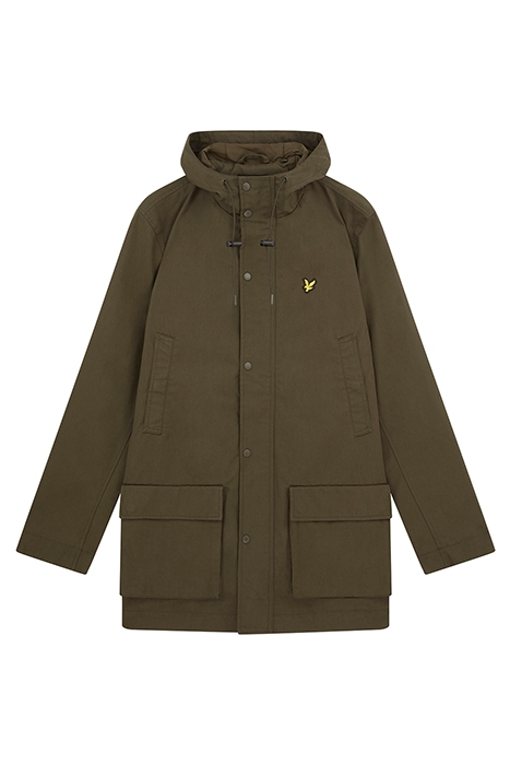 HOODED JACKET OLIVE 5