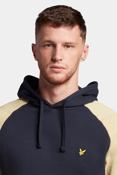 COLOUR BLOCK HOODIE DARK NAVY 4