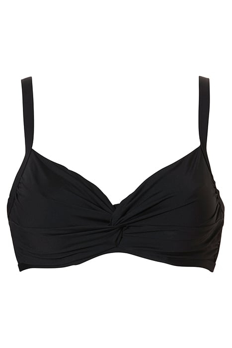SW BRA TSHIRT HALF CUP BINDI BEUGEL TOP BLACK 1