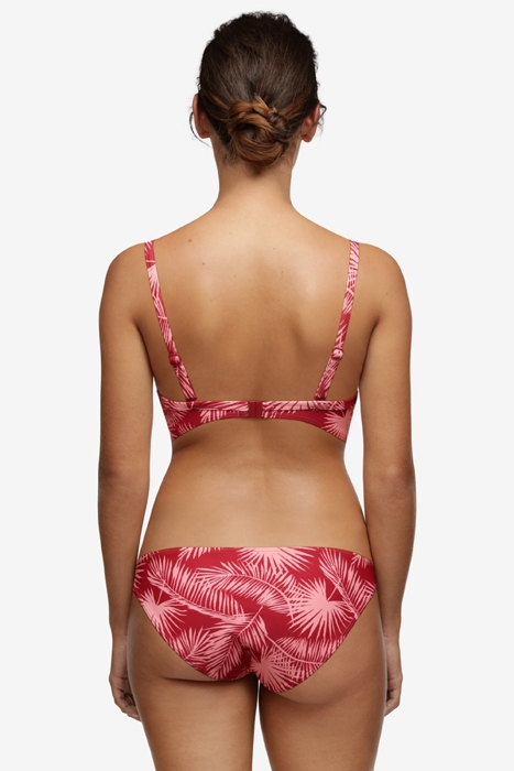 SW BRA TSHIRT BRI PALM LEAF RED PLUM RED PLUM 4