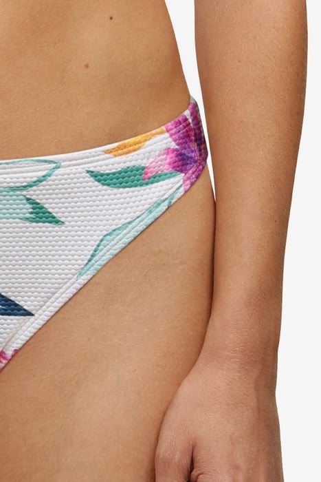 SW BO. BRIEF RIO WHITE PARADISE BRIGHT FLOWER 3