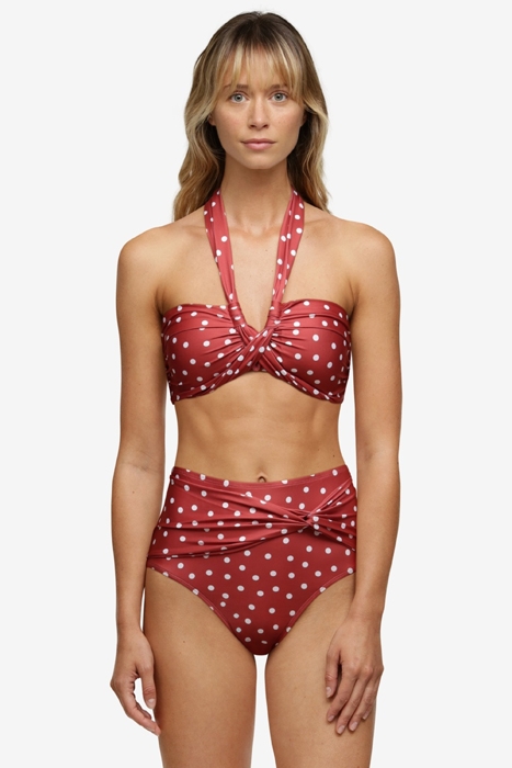 SW BRA WF TSHIRT BANDEAU SIENNA DAISY D POLKA DOTS PRINT 4