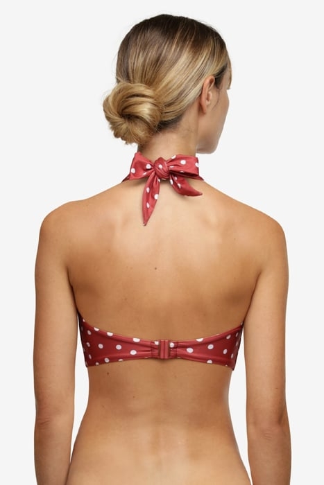 SW BRA WF TSHIRT BANDEAU SIENNA DAISY D POLKA DOTS PRINT 3