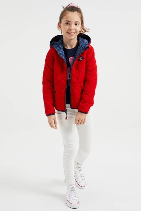 MEISJES REVERSIBLE JACK RED 3