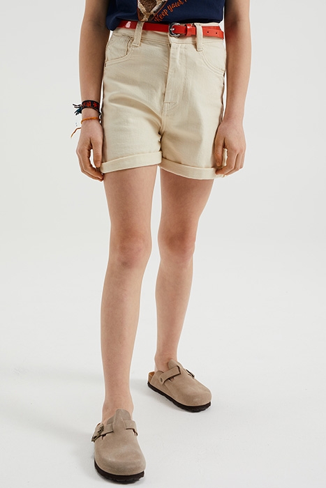 GIRLS SKINNY FIT SHORT OFF-WHITE 3