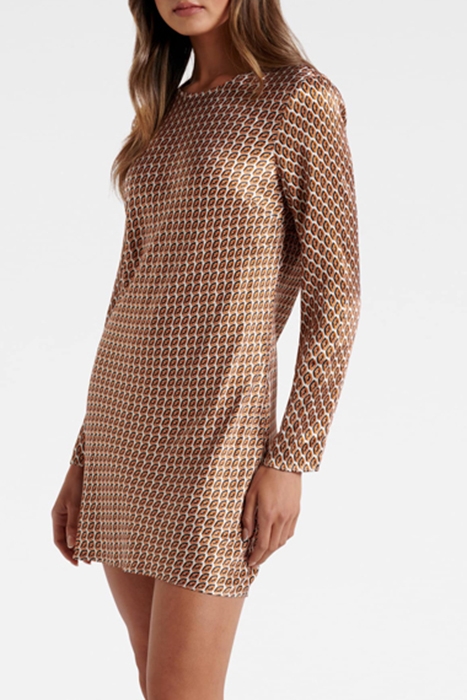 REIGN BIAS CUT MINI DRESS BERKELEY GEO 3