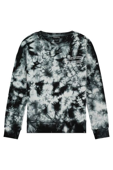 KEEP TIE DYE SWEATER BLACK 1
