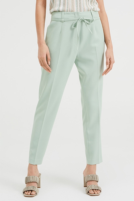DAMES PANTALON MET CEINTUUR MINT GREEN 2