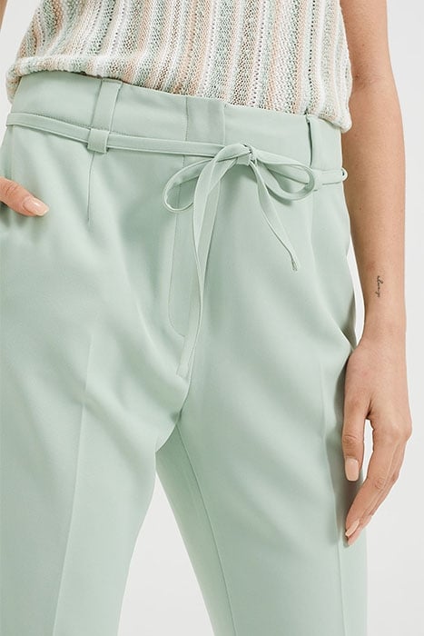 DAMES PANTALON MET CEINTUUR MINT GREEN 6