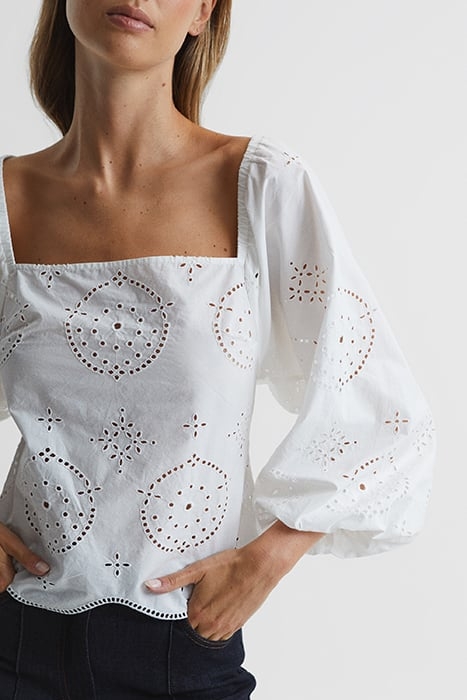 BECCI BLOUSE WHITE 4