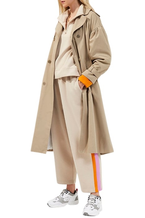 ANAI COTTON TRENCH COAT ALUMINIUM 2