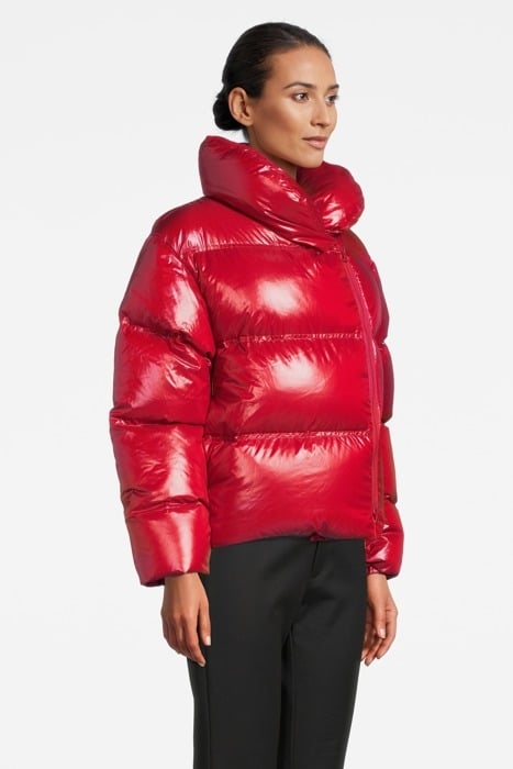 GLOSS PUFFER JACKET CHILI RED CHILI RED 3