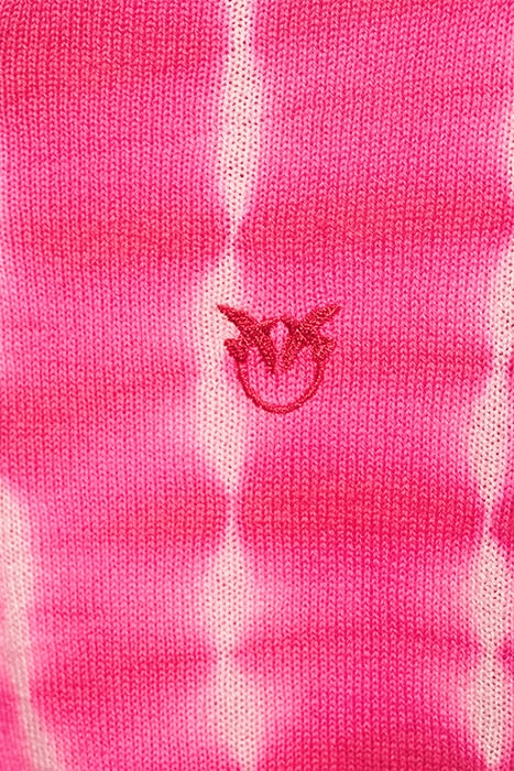 TARAMUNDI MAGLIA 100% CACHEMIR CREAM/NEON PINK 5