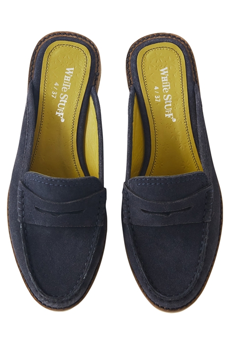 BACKLE SUEDE LOAFER DARK NAVY 3