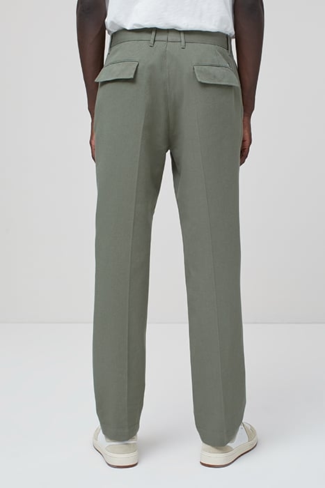 MEN NASSAU STRAIGHT PANTS OLIVE GREEN 2