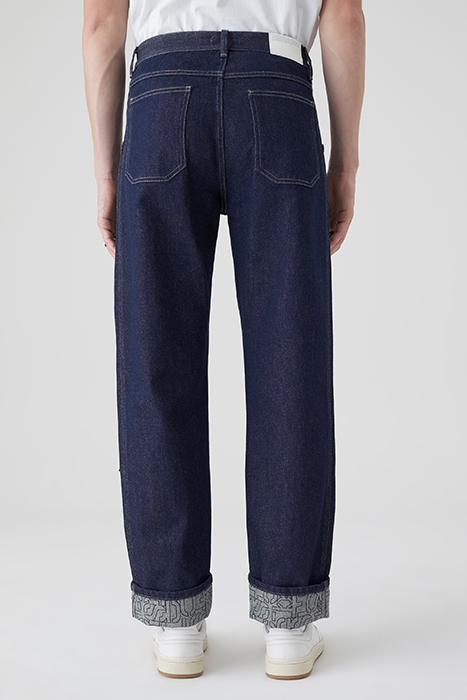 X-WORKS STRAIGHT JEANS DARK BLUE 2