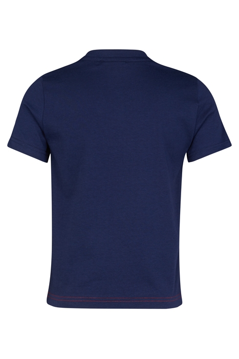 COLLEGE STATION TEE MEDIEVAL BLUE-TRUE RED-BRIGHT WHITE 2