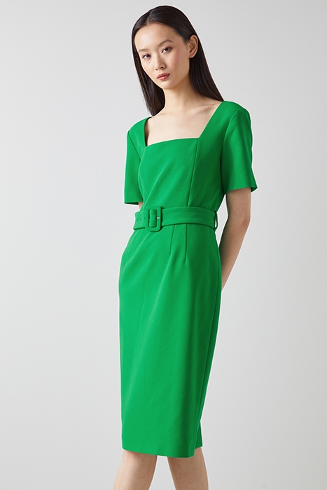 LEONORA MIDI DRESS GREEN 2