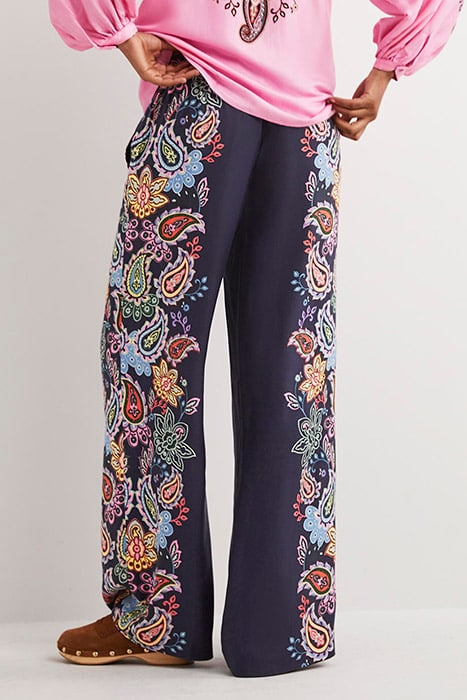 PULL ON FLUID TROUSERS NVY 2