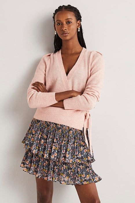 PLISSE MINI SKIRT GRY 3