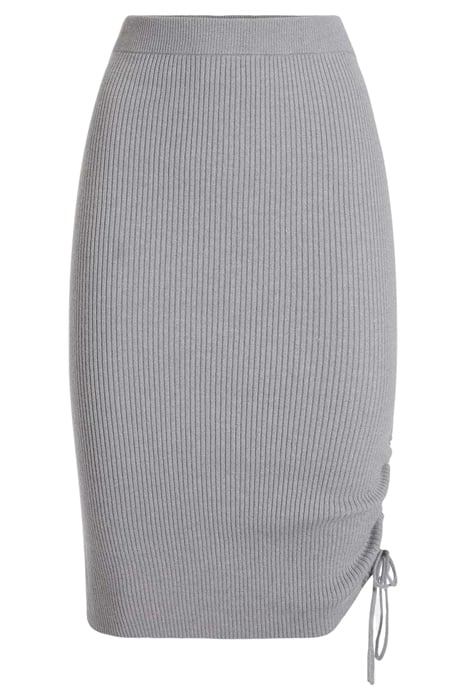 ES TARA SKIRT SWTR LIGHT MELANGE GREY M 4