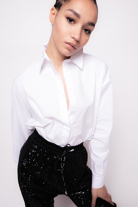 BRIDPORT CAMICIA POPELINE RADIANT WHITE 5