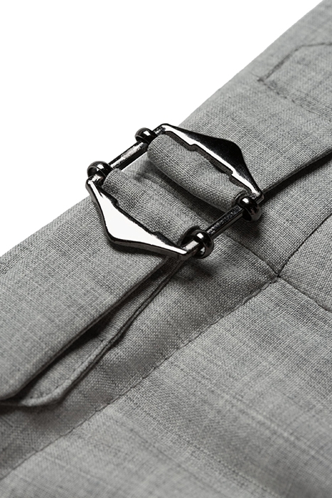 LIGHT GREY FISHTAIL BOLTON TROUSERS 4