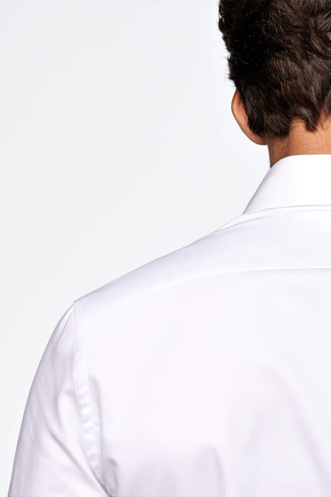 White Twill Slim Fit Shirt 5