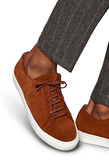 Brown Unlined Sneaker 2