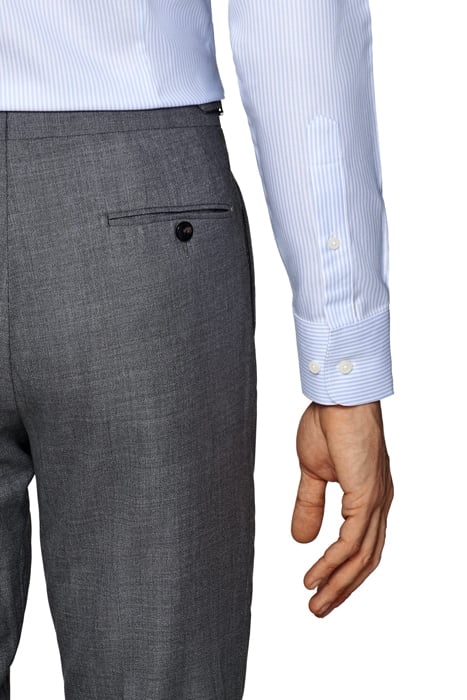 Light Blue Striped Extra Slim Fit Shirt 5